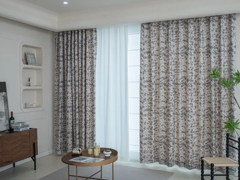 Голландська оксамитова штора з ламінуванням і паєтками